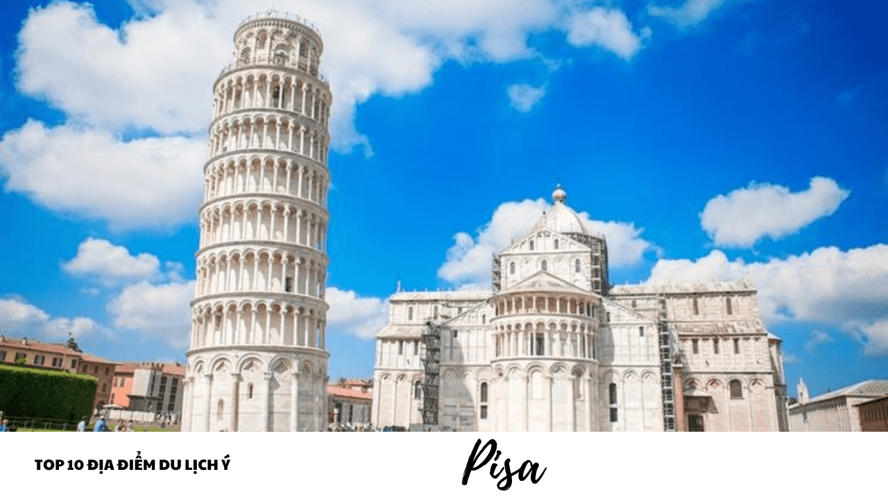 Tháp nghiêng Pisa. Nguồn: Pinterest