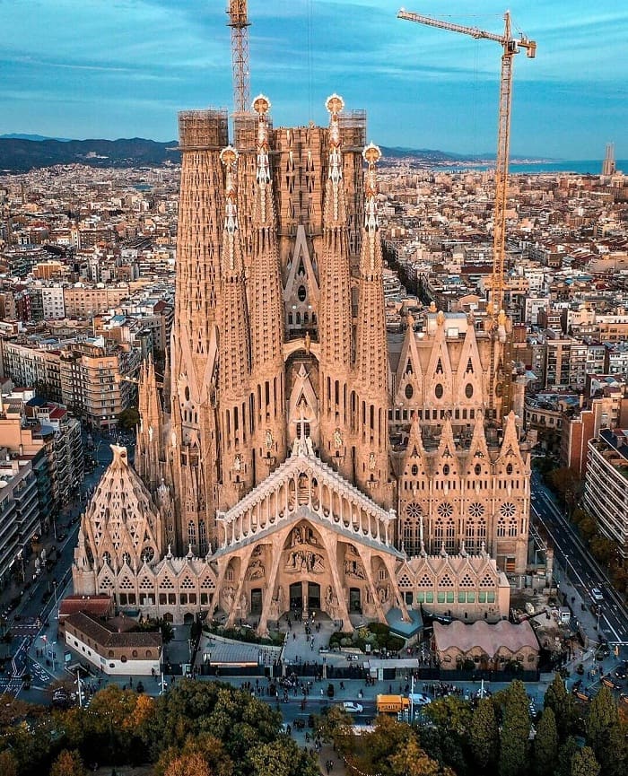 Thánh đường Sagrada Familia - Nguồn: Sưu tầm