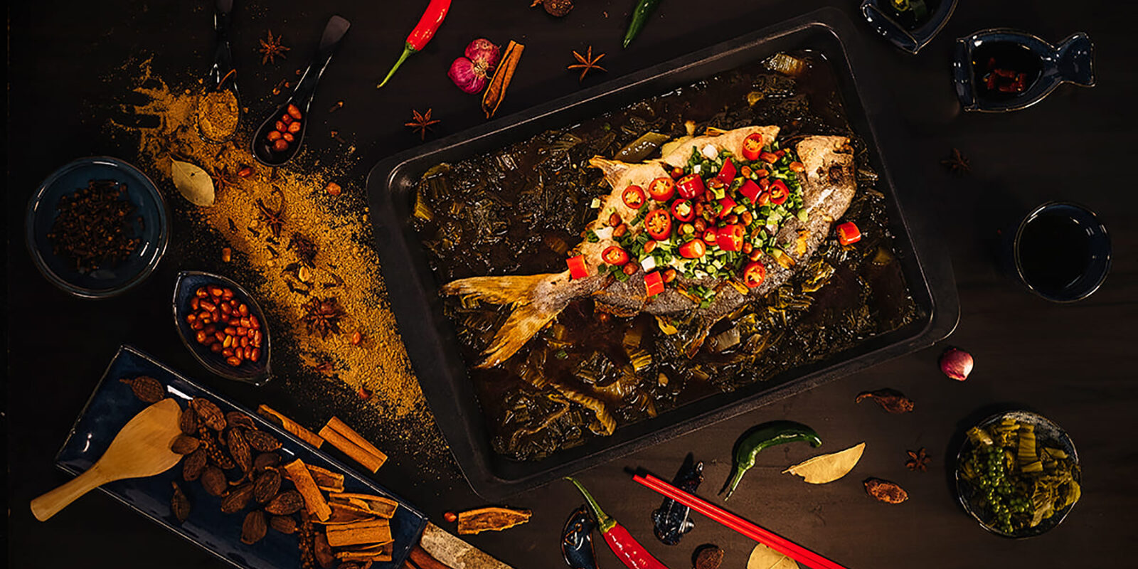 Thoả vị giác cùng món cá nướng Tứ Xuyên hấp dẫn – Nguồn: haoyu.vn Thoả vị giác cùng món cá nướng Tứ Xuyên hấp dẫn - Nguồn: haoyu.vn