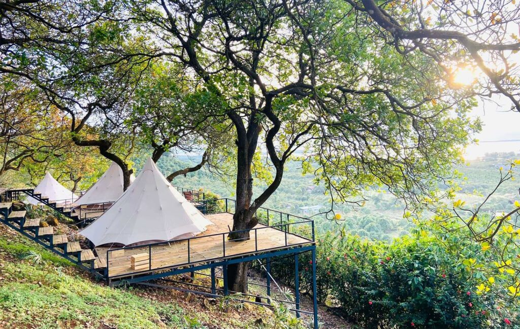 View cực kì " chill " tại Tropical EGlamping - Nguồn: gody.vn