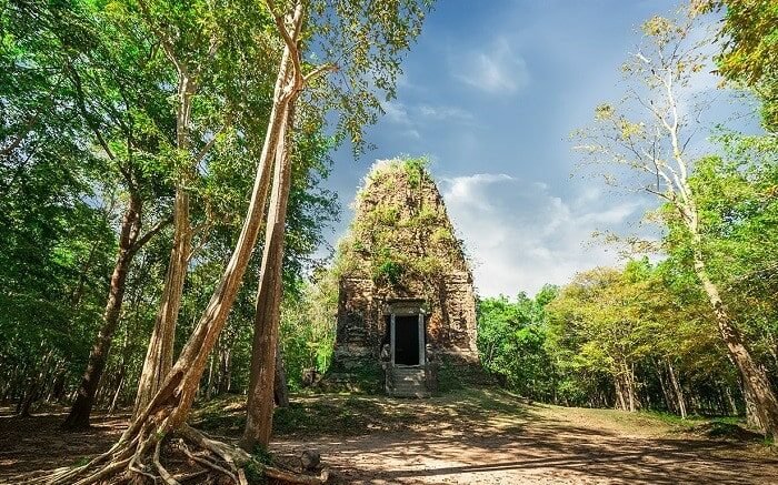 Ngôi đền bí ẩn tại Sambor Prei Kuk – Nguồn: shutterstock