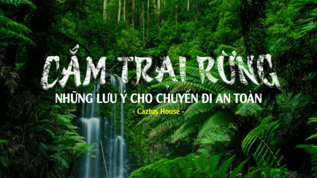 cam-trai-rung Những điều cần thiết khi cắm trại rừng