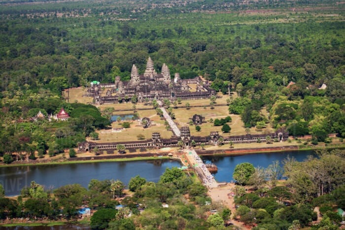 Toàn cảnh cố đô Siem Reap – Nguồn: shutterstock