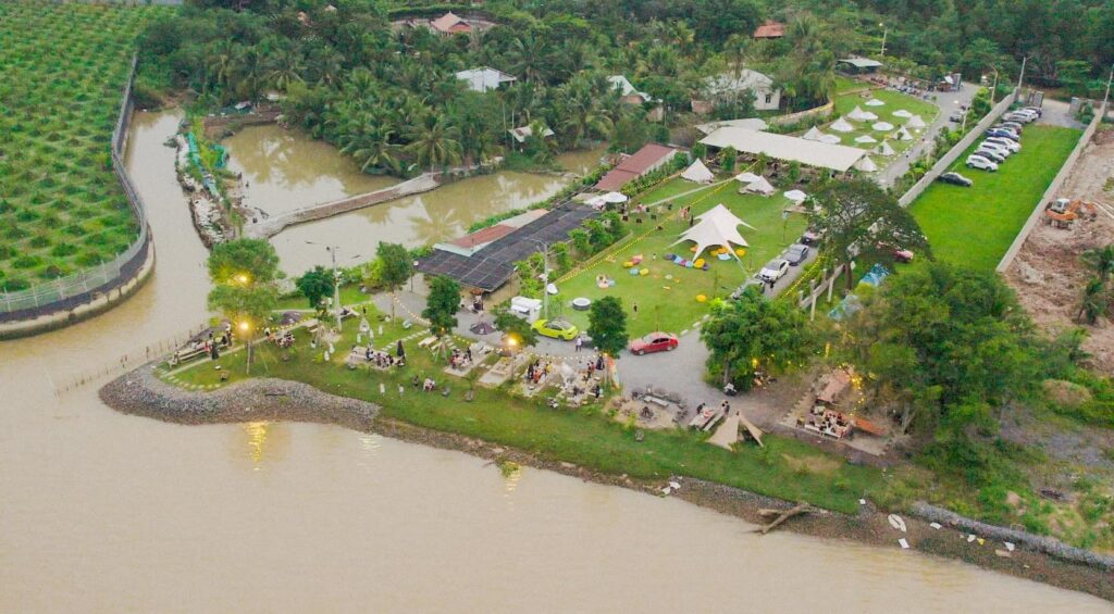 Toàn cảnh Vietgangz Glamping Club SaiGon – Nguồn: vietgangz.com