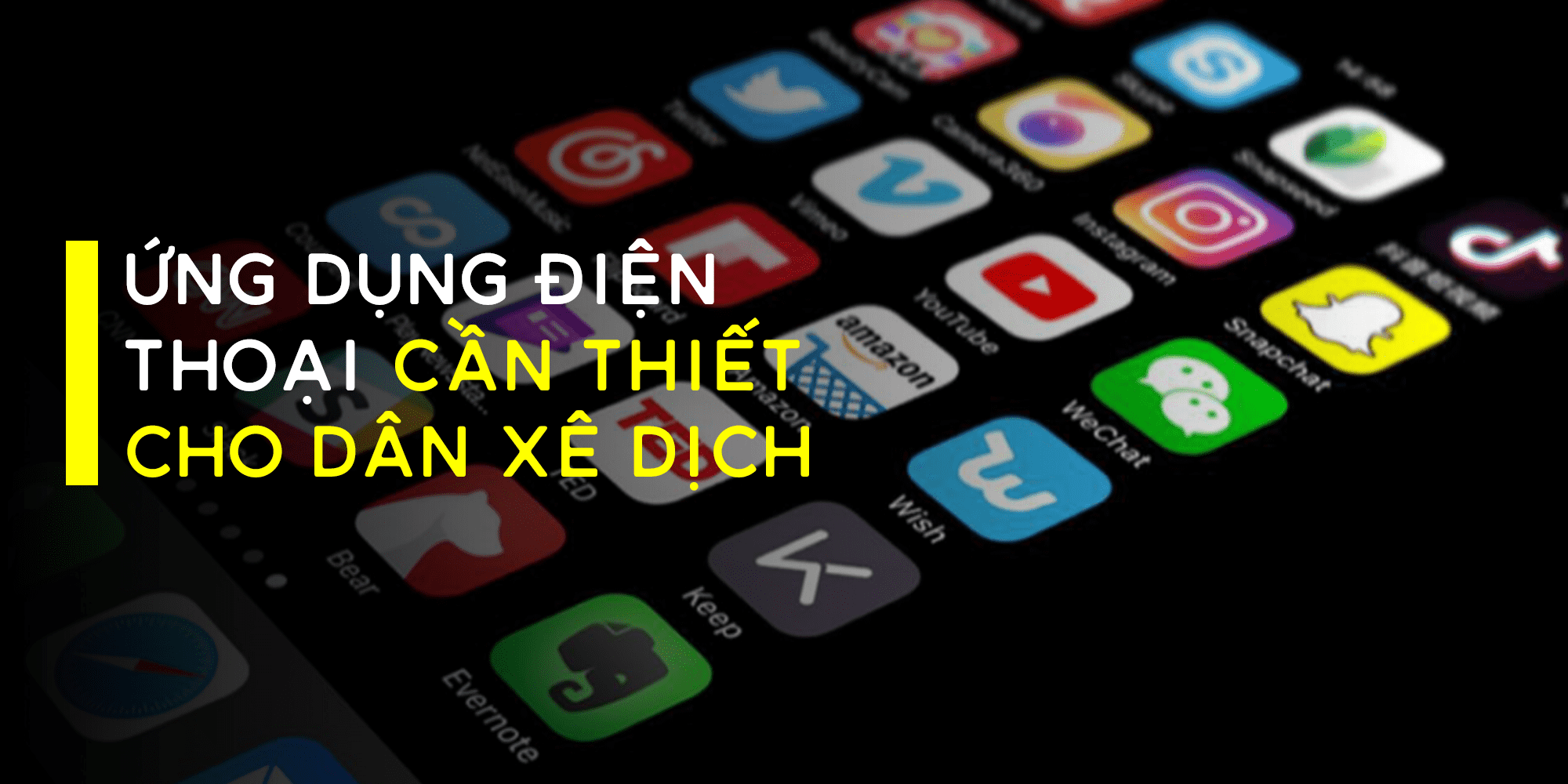 Những ứng dụng điện thoại cần thiết cho dân đam mê xê dịch