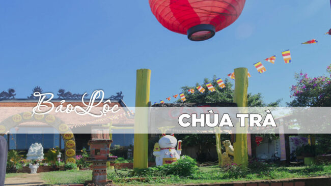 chua-tra CHÙA TRÀ BẢO LỘC - KHOẢNG LẶNG BÌNH YÊN GIỮA LÒNG PHỐ NÚI