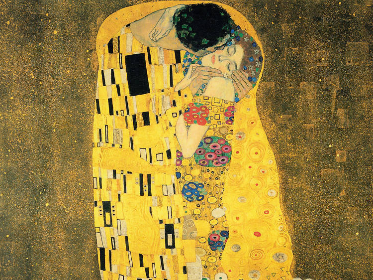 Chiêm ngưỡng bức tranh nổi tiếng “The Kiss” của Klimt