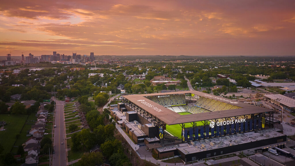 Sân Geodis Park, nơi diễn ra trận chung kết giữa Inter Miami và Nashville FC - nguồn: Internet