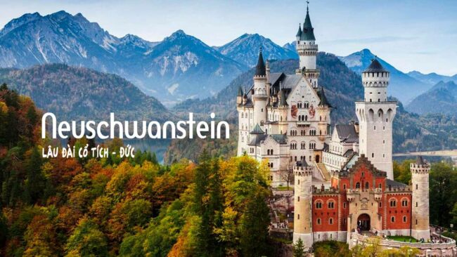 KHÁM PHÁ TÒA LÂU ĐÀI CỔ TÍCH NEUSCHWANSTEIN TẠI MIỀN NAM NƯỚC ĐỨC KHÁM PHÁ TÒA LÂU ĐÀI CỔ TÍCH NEUSCHWANSTEIN TẠI MIỀN NAM NƯỚC ĐỨC