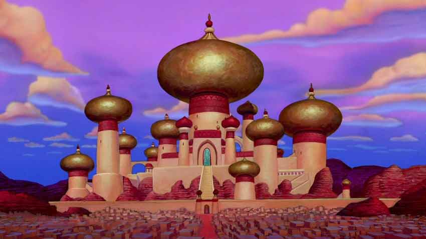 Cung điện của Aladdin trong phim Disney