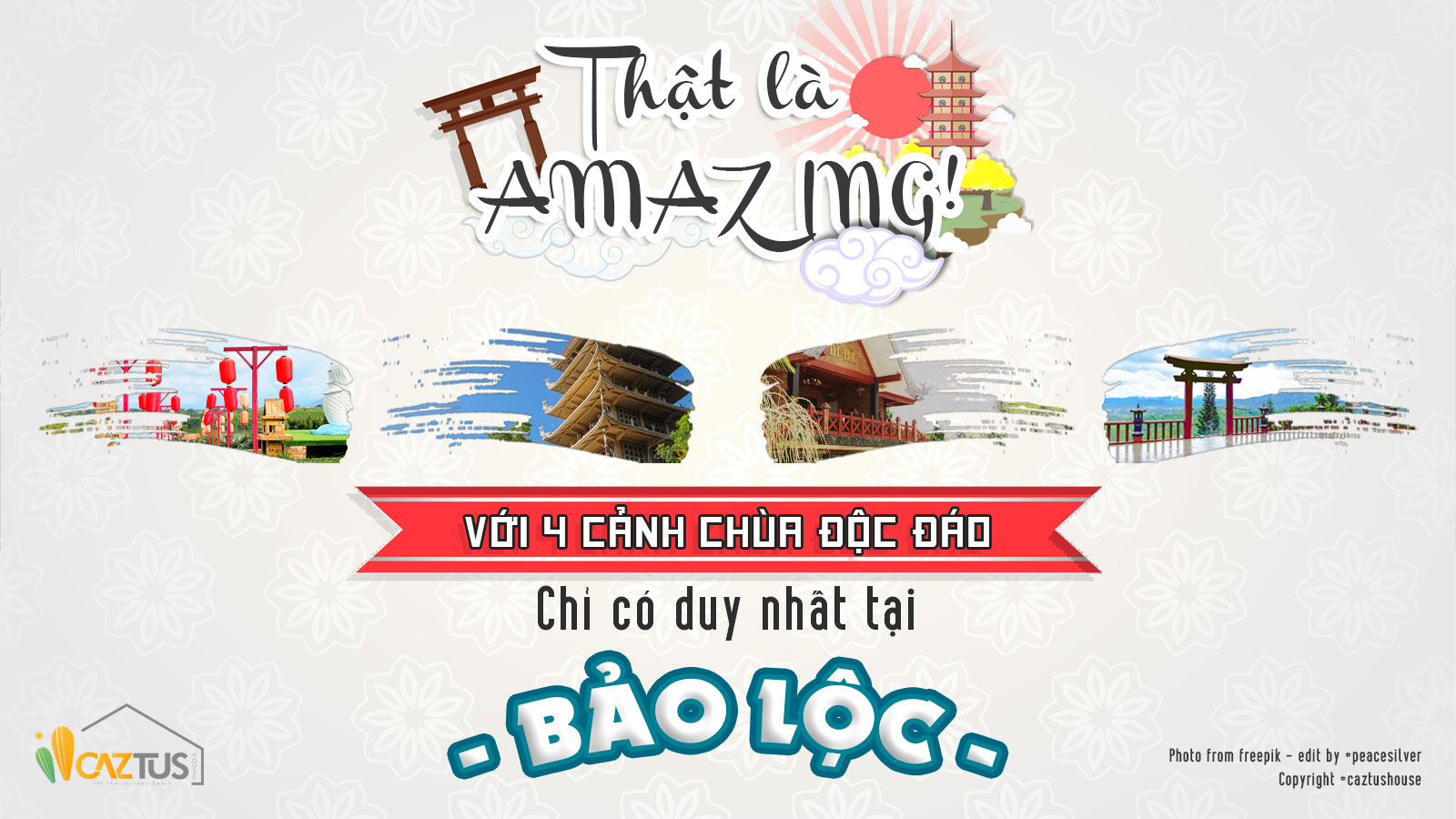 THẬT LÀ AMAZING VỚI 4 CẢNH CHÙA ĐỘC ĐẢO CHỈ CÓ DUY NHẤT TẠI BẢO LỘC