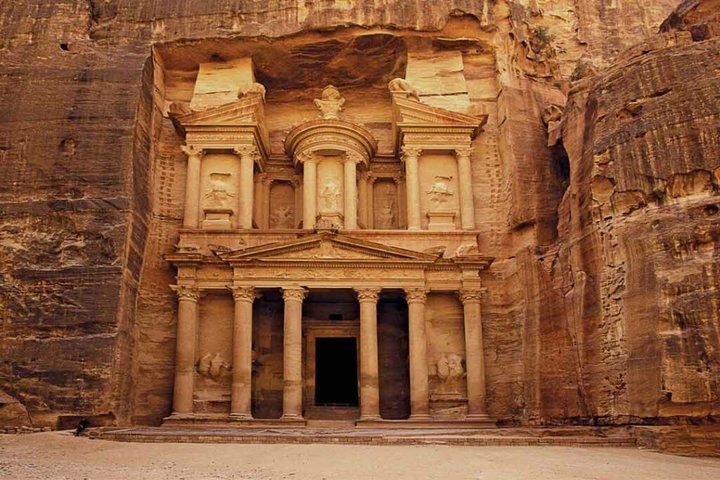 Thành phố cổ Petra, Jordan ở Ai Cập